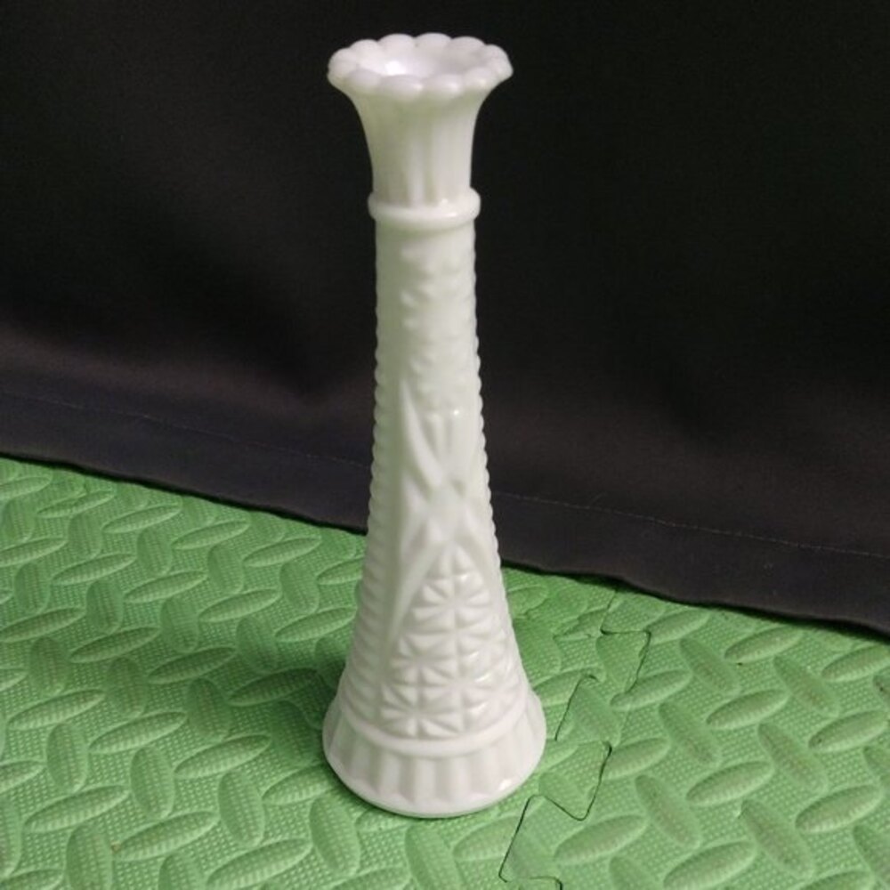 Vintage Milk Glass Vase
